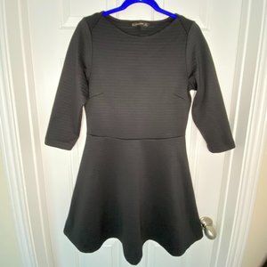 Zara Basic Collection Black Dress, Large